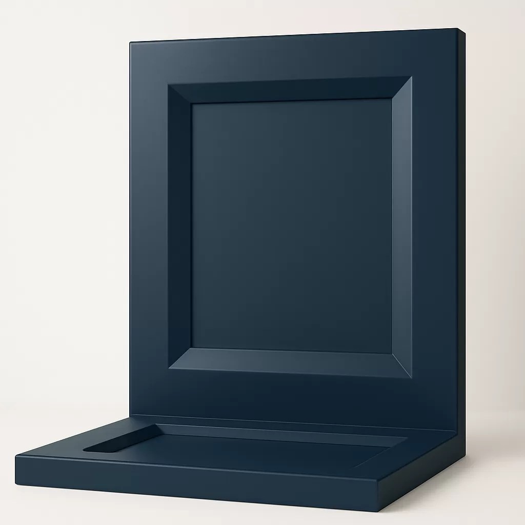 Bolton — Blue door style from 802 Cabinetry