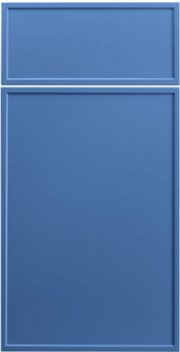 Luna Blue door finish from Hampshire Craft Shaker Slim (Luna)