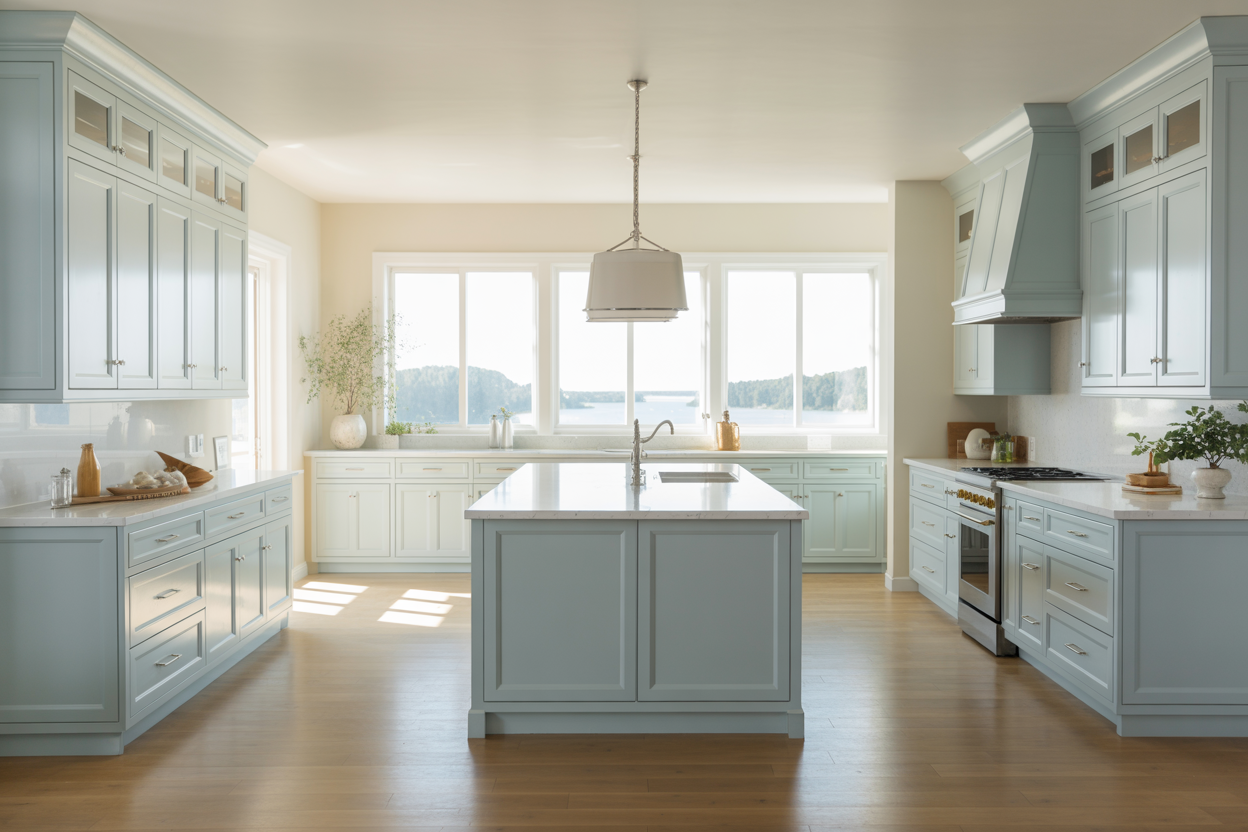 Powder Blue Coastal project - Transitional