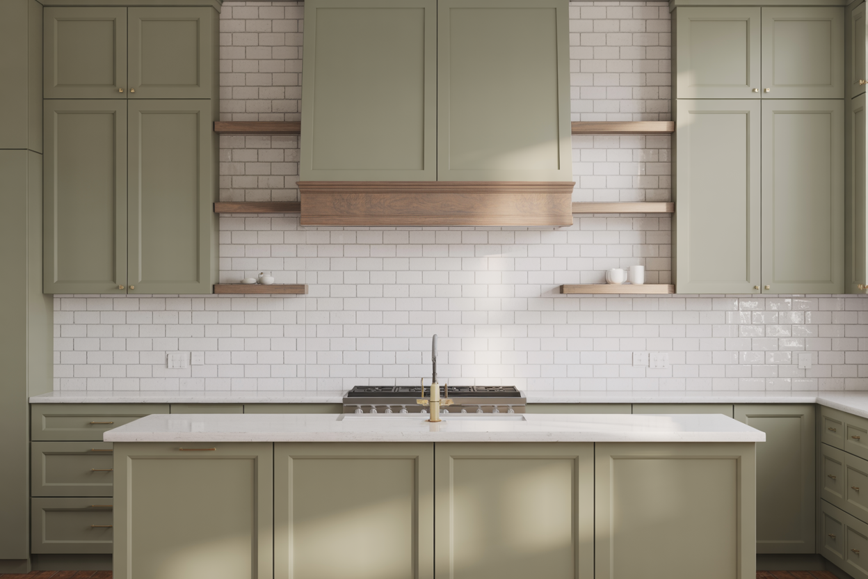 Sage Green Serenity project - Transitional
